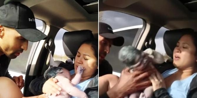 Woman Delivers Baby Girl Inside Her Car While On The Way To The Hospital