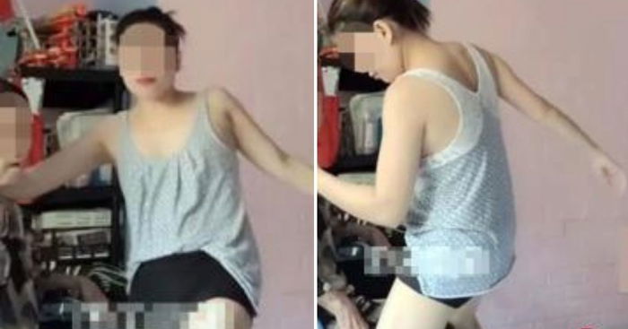 Maid Films Herself Doing Sexy TikTok Dance In Front Of Elderly Woman