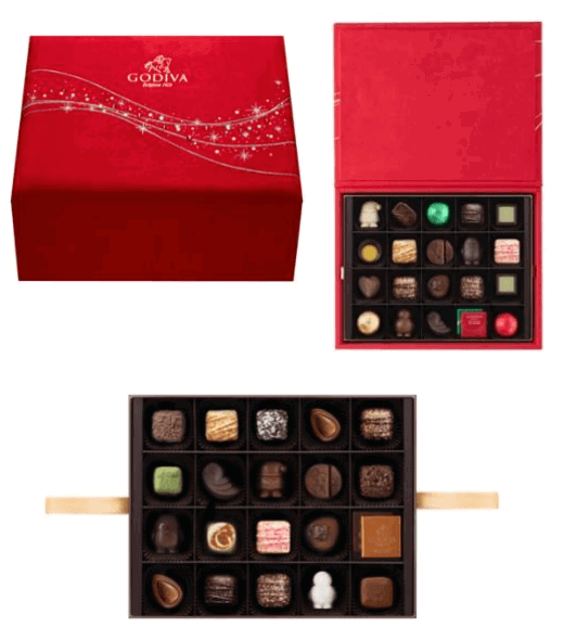 GODIVA Prepares Gift Boxes, Holiday Tins & Hampers For Christmas