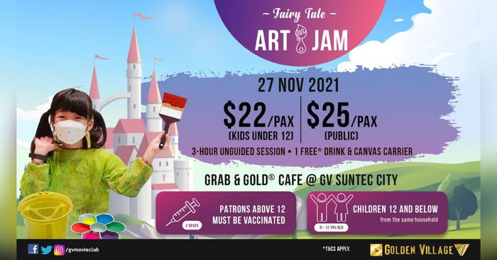 Bring The Little Ones To Golden Village Fairy Tale Art Jam 2021 For Some Fantastical Fun