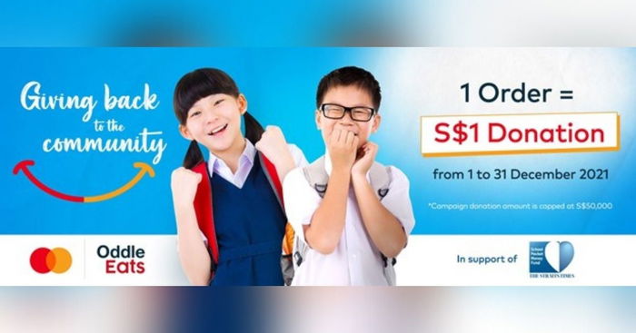 Oddle Eats And Mastercard Unite To Support Less Fortunate Students Through The Straits Times School Pocket Money Fund