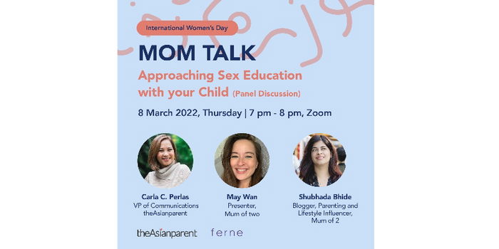 "Mom Talk: Approaching Sex Education with Your Child" Webinar on International Women's Day