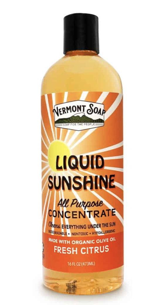 Vermont Soap Liquid Sunshine Non-Toxic Cleaner