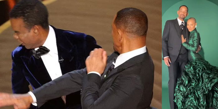 Will Smith Smacks Co-Actor Chris Rock After Latter Made a Joke At His Wife's Expense