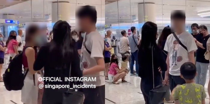 ‘I’m Still Your Legal Wife’: Woman and Son Surprise and Confront Husband With Alleged Mistress at Changi Airport