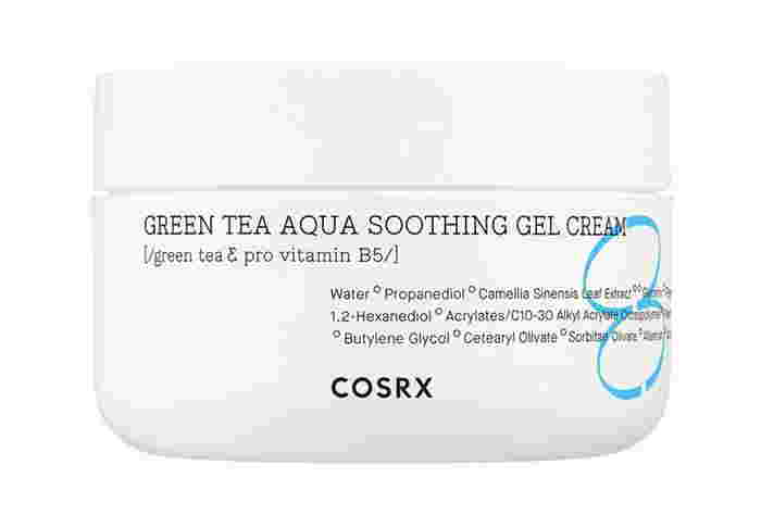 COSRX Hydrium Green Tea Aqua Soothing Gel Cream - Best Korean Moisturizer for Combination Skin during Pregnancy