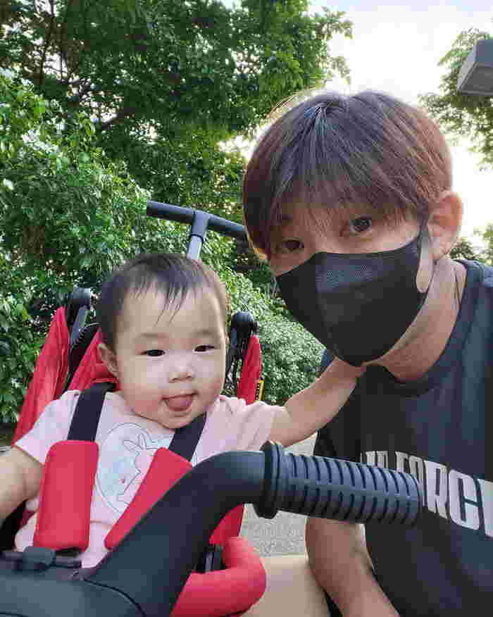 DJ Gerald Koh & daughter Gemma