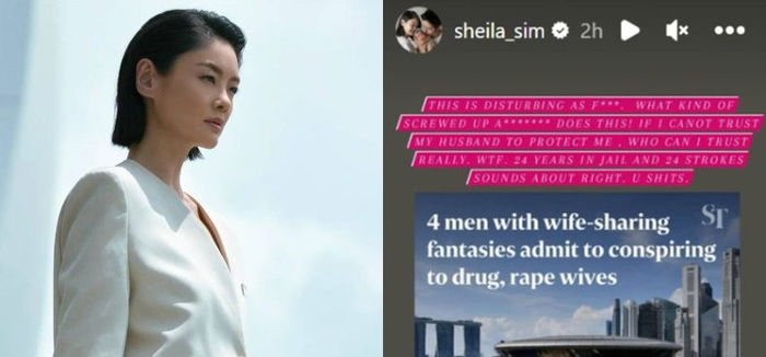 ‘This Is Disturbing as F***’: Sheila Sim on Men Conspiring to Wife-Share
