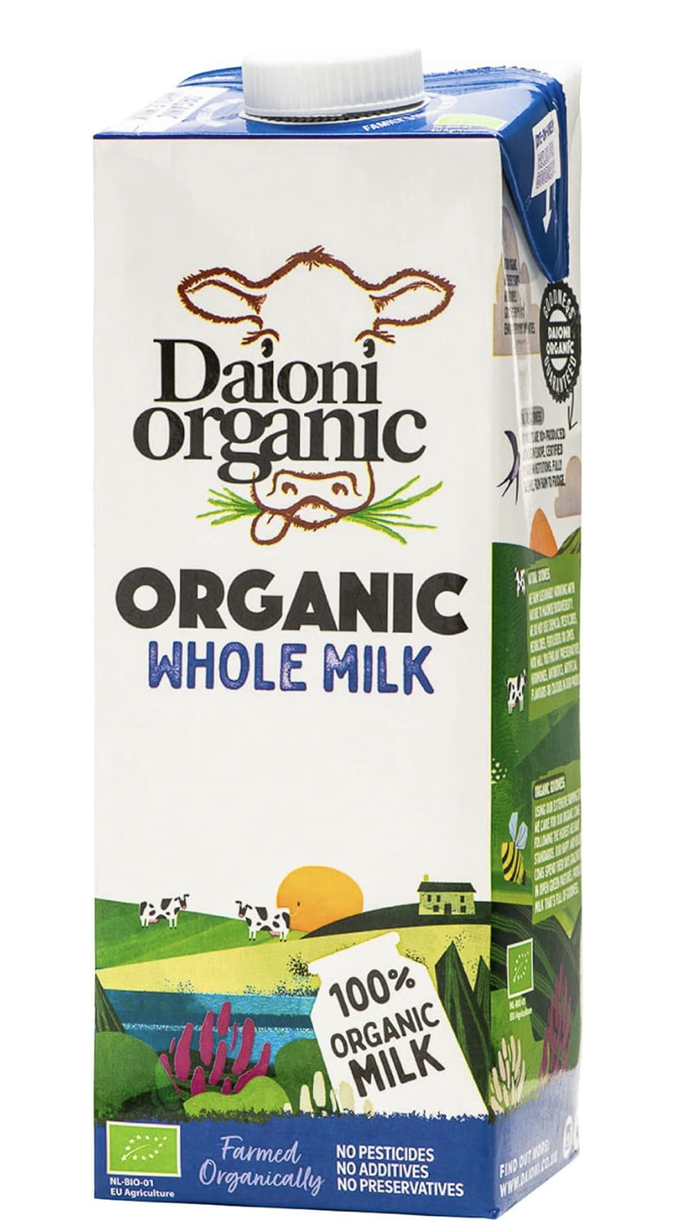 Daioni Organic Whole UHT Milk