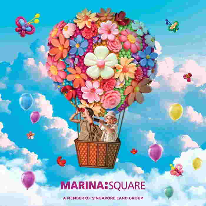 Marina Squares Floral Wonderland