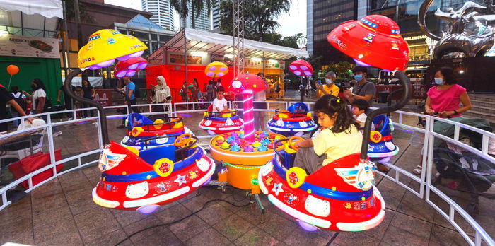 Relive the Good Days and Enjoy Family Bonding Over Iconic Carnival Rides at City Square Mall this March Holidays