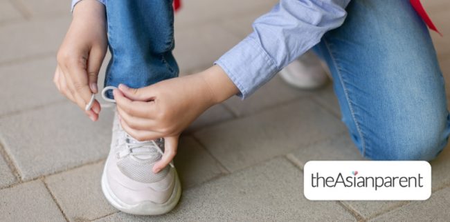Simple Steps To Teach Your Kids How To Tie Own Shoelaces - Step-By-Step Illustrated Method For Kids Learning Shoelaces