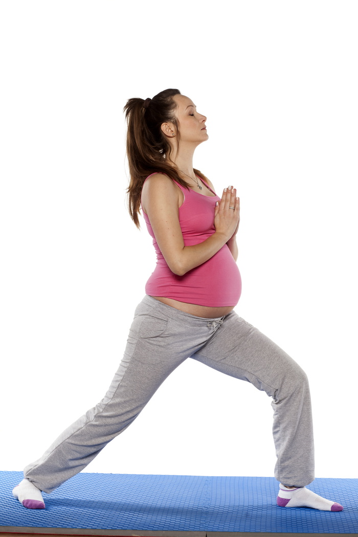 hamstring stretch pregnant