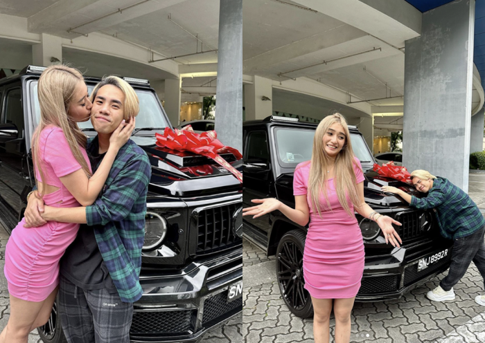 Hot Wheels: Tan Jianhao Stunned After Receiving $1M Mercedes Dream Car From Wife