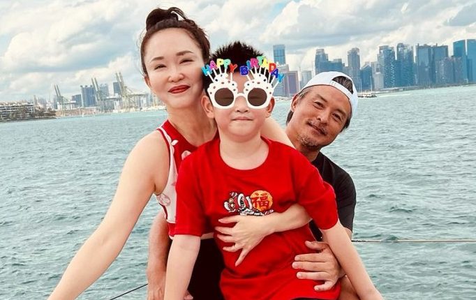 ‘My Mum Is Very Famous’: Christopher Lee and Fann Wong Tickled by Son Zed’s School Composition