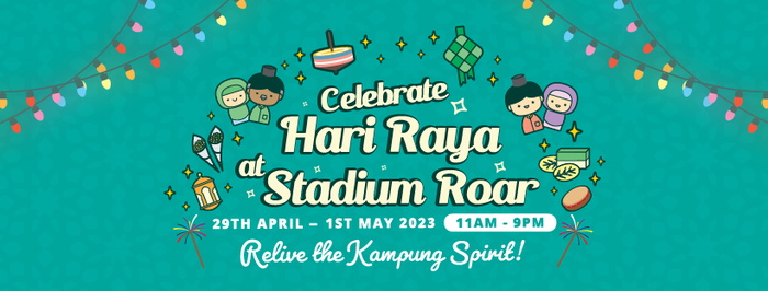 LOOK: Light Display To Set at the National Stadium For Hari Raya On April 22