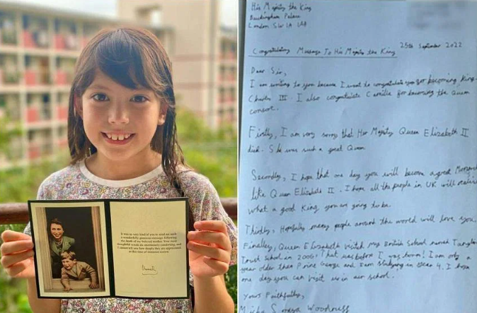 “I Felt Really Excited and Wondered What Was Inside!”: Kid in Singapore Receives Signed Card From King Charles