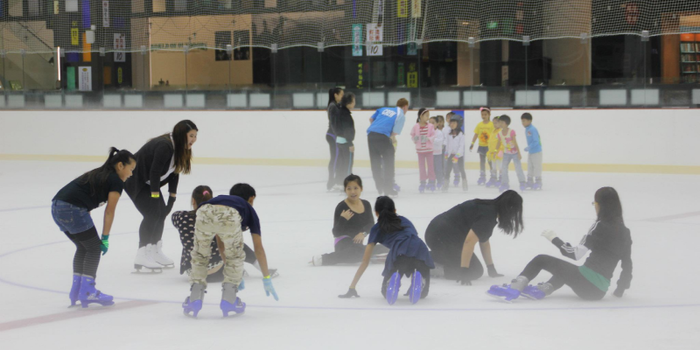 Cool Off By Ice Skating in Singapore