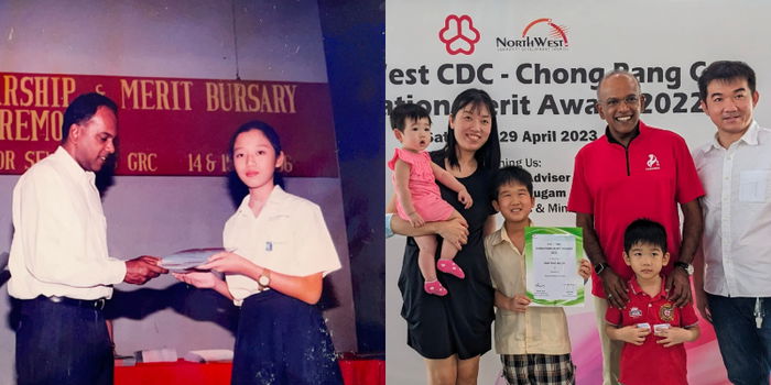 Education Awards Legacy: Yishun's Mother & Son Honored by K Shanmugam 27 Years Apart