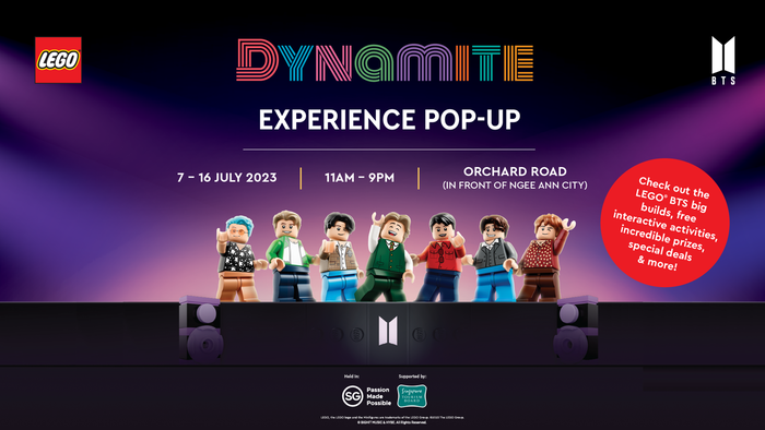 LEGO® BTS DYNAMITE EXPERIENCE: Immerse Yourself in a World of Fun and Music