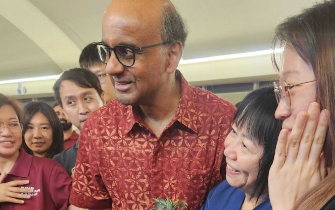 PE2023: Tharman Explains Why Campaign Posters Are Necessary, Doesn’t Think He Has Advantage Over Other Candidates
