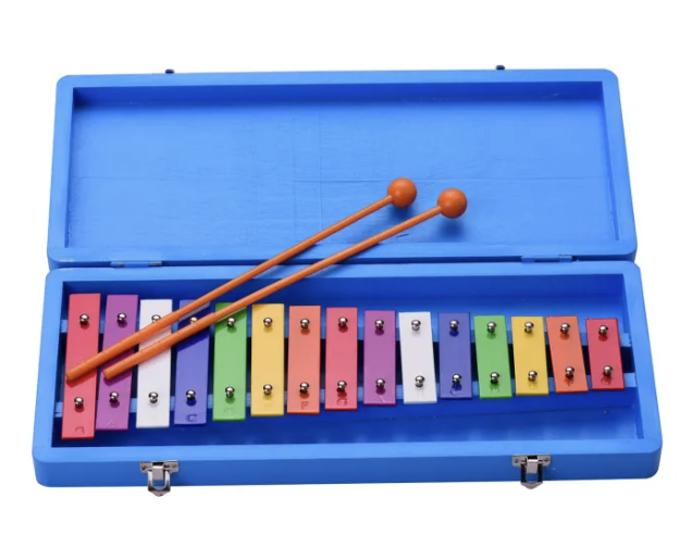 15 Keys Glockenspiel Xylophone