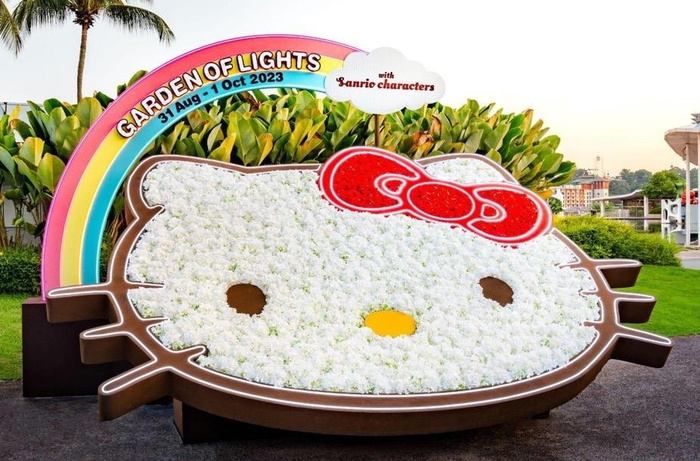 VivoCity Presents Enchanting Garden of Lights in Partnership with Sanrio