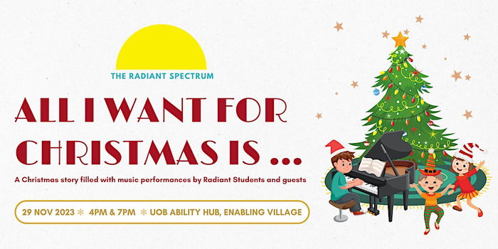 The Radiant Spectrum Presents: All I Want For Christmas Is…