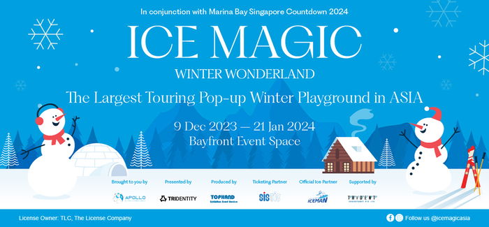 Ice Magic: Winter Wonderland Transforms Singapore into a Frozen Fantasy