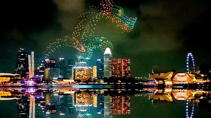 Marina Bay Sands Reschedules Dragon Drone Show – New Dates and Times Announced