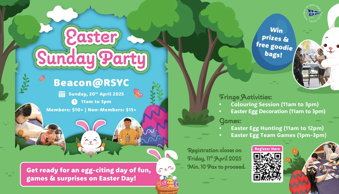 Republic of Singapore Yacht Club: Easter Egg Hunt