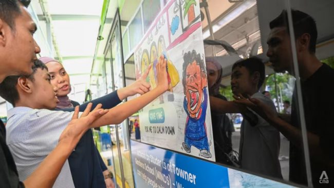 Public Buses Feature Artwork by Students with Intellectual Disabilities