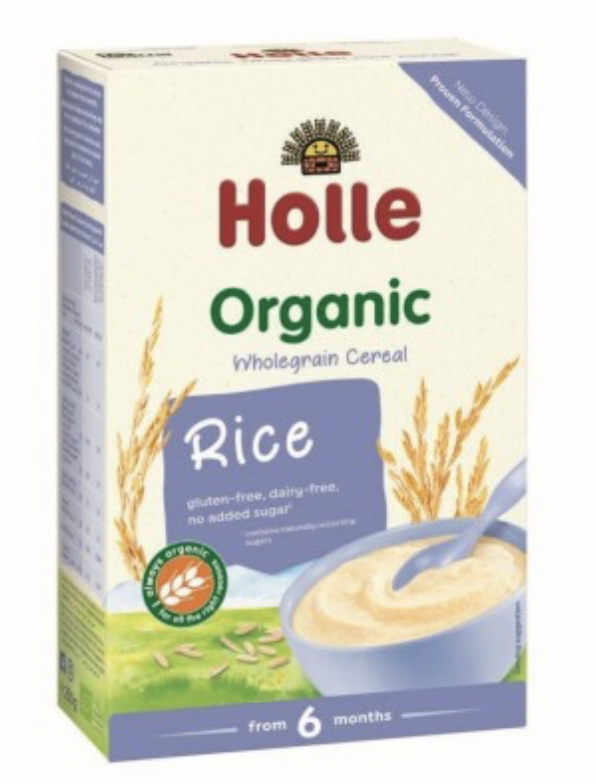 Holle Organic Wholegrain Cereal Rice