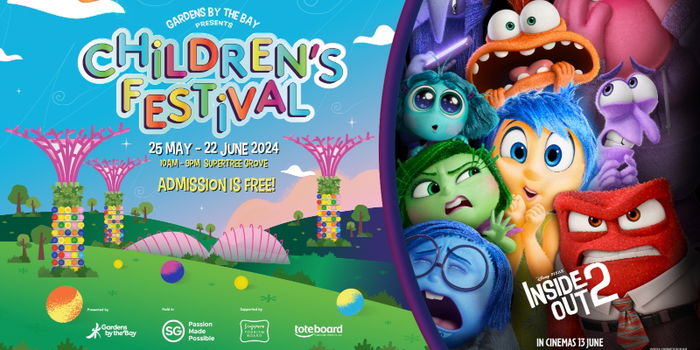 Gardens by the Bay’s Children’s Festival Returns for 10th Edition Featuring Disney and Pixar’s Inside Out 2!