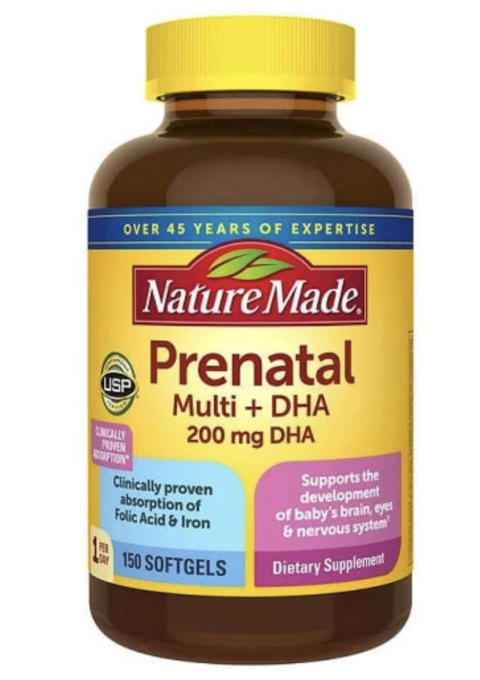 Nature Made Prenatal Folic Acid + DHA