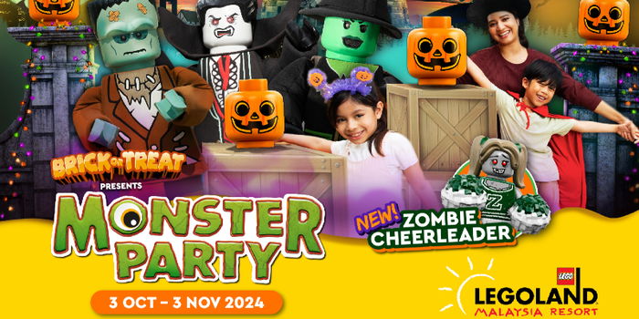 Spooky Fun Awaits at the LEGOLAND Malaysia Monster Party