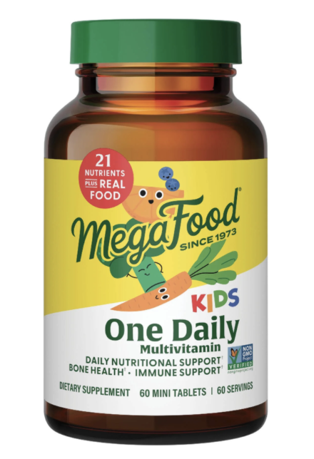 MegaFood Kids One Daily Multivitamin and Mineral Dietary Supplement
