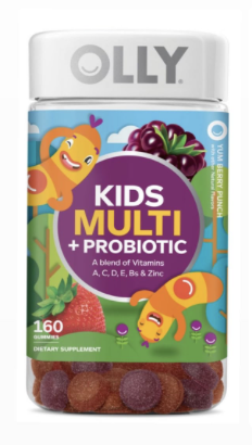 Olly Kids Multi + Probiotic A Blend of Vitamins (140 Gummies)