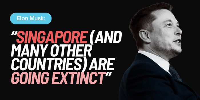 Elon Musk Warns Singapore Could Go 'Extinct' Due to Low Fertility Rate