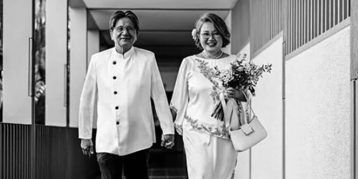 Sylvia Lim Weds Football Legend Quah Kim Song in Bukit Batok