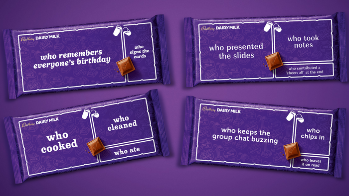 Cadbury Unveils 12 Novel Chocolate Wrappers for the Sharing Generation
