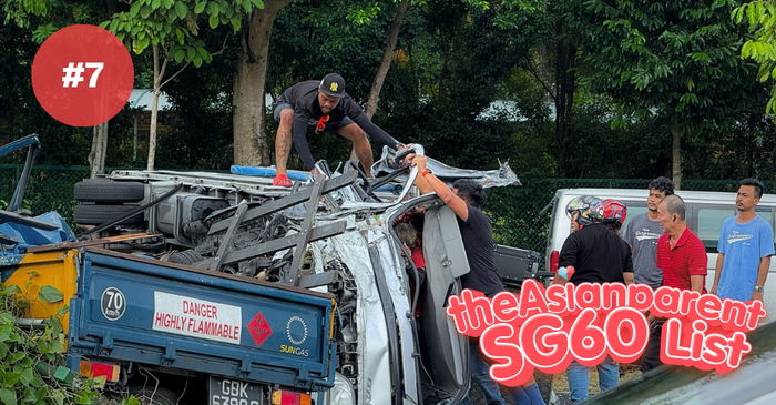 SG60 List: Would You Run Towards a Burning Lorry for Someone You Don’t Know? These Singaporeans Did.