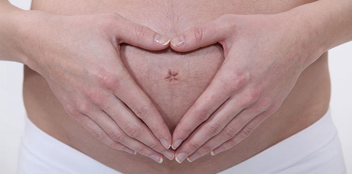 Why do pregnant women have a lot of hair? When pregnant, hair grows on the stomach. What can stomach hair indicate?