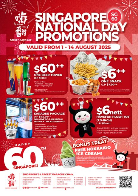 SG60 PROMOS You Cant Miss: The Ultimate Guide to Singapores 60th Birthday Deals