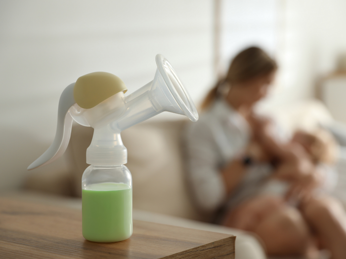 breast milk color