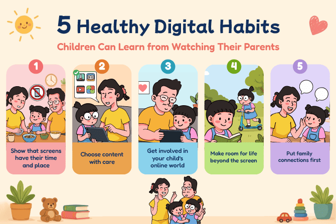Digital Parenting Starts with Us: The Habits Children Should Learn from Their Parents