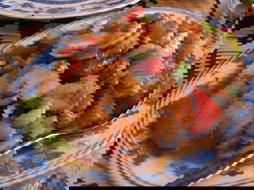 Resep Ayam Jamur Tumis Kacang Mede