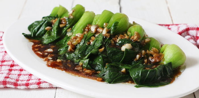 5 Resep pilihan menu makan malam berbahan dasar sawi sendok