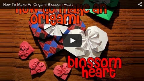 Origami Hati untuk Pesan Rahasia di Hari Valentine