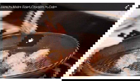 Video dan Resep Ayam Goreng Cola